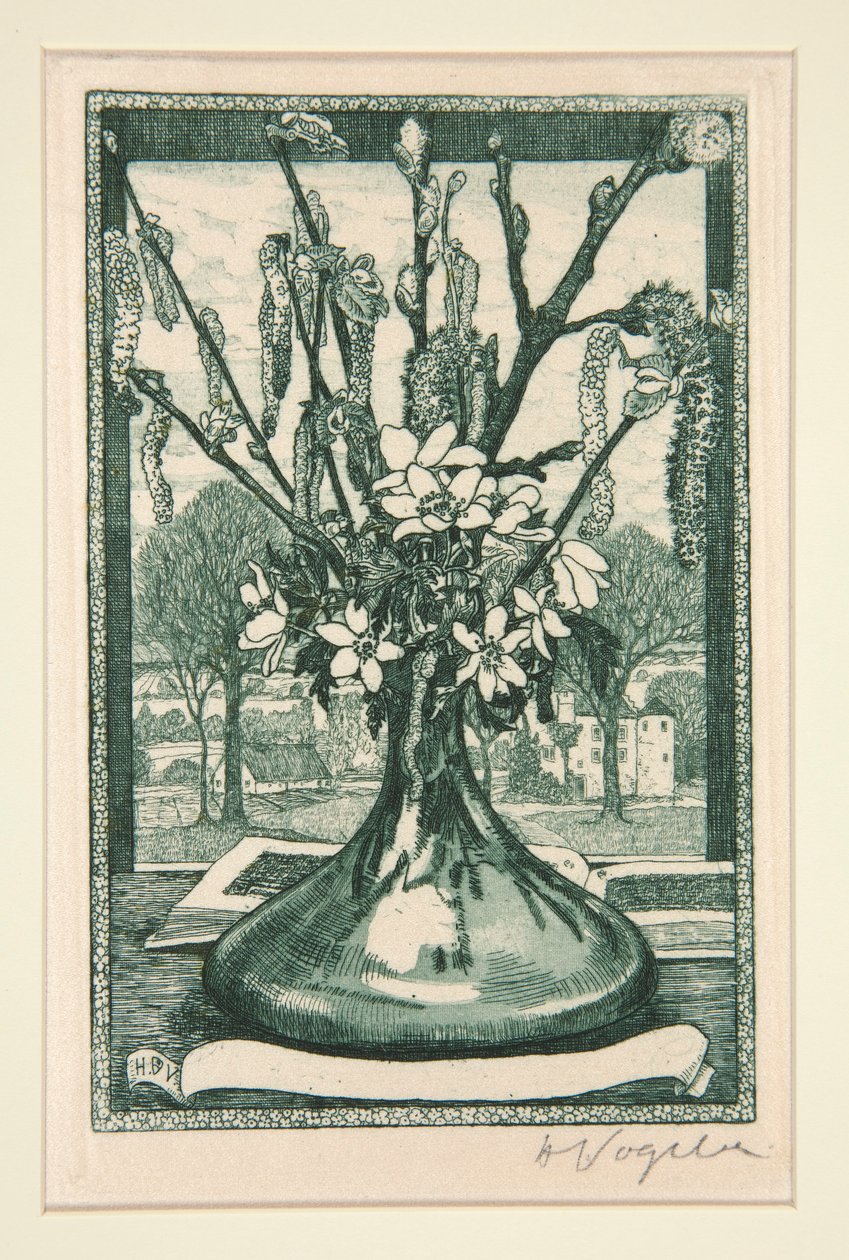 Boekplaten door Heinrich Vogeler