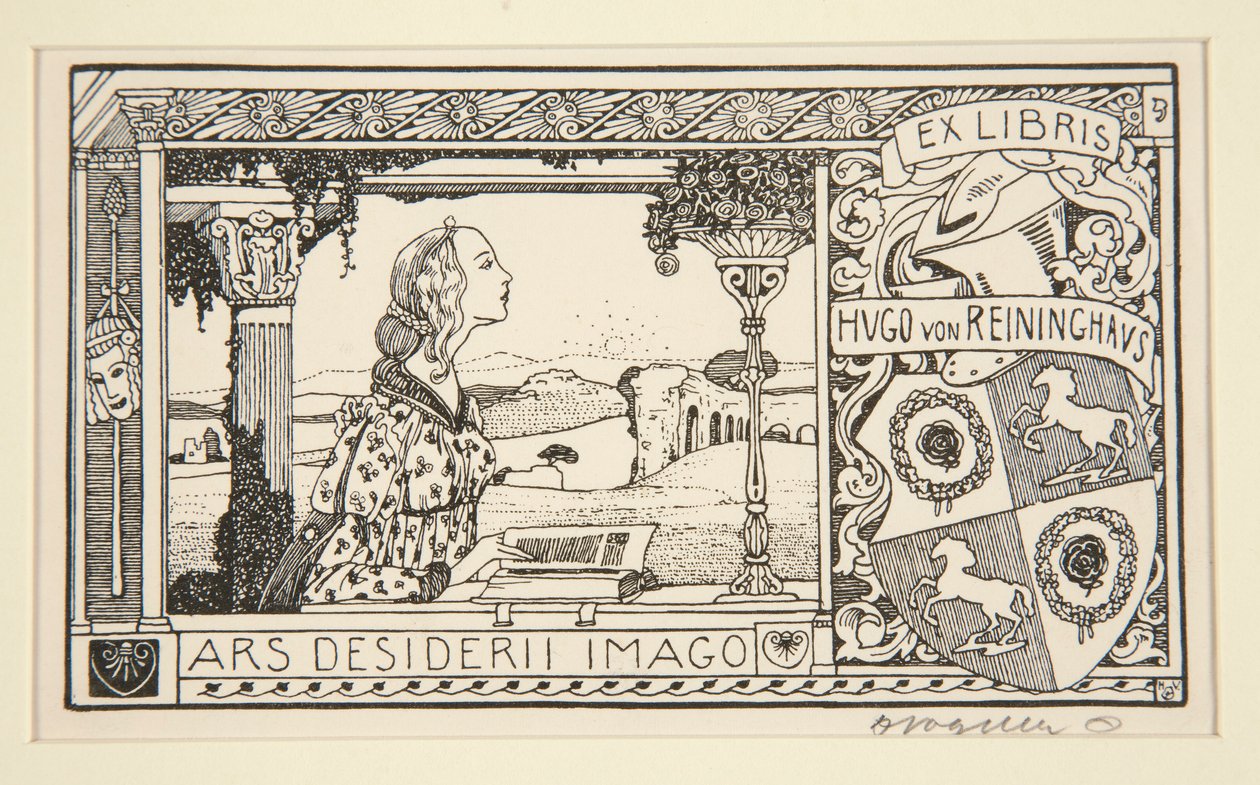 Boekplaten door Heinrich Vogeler