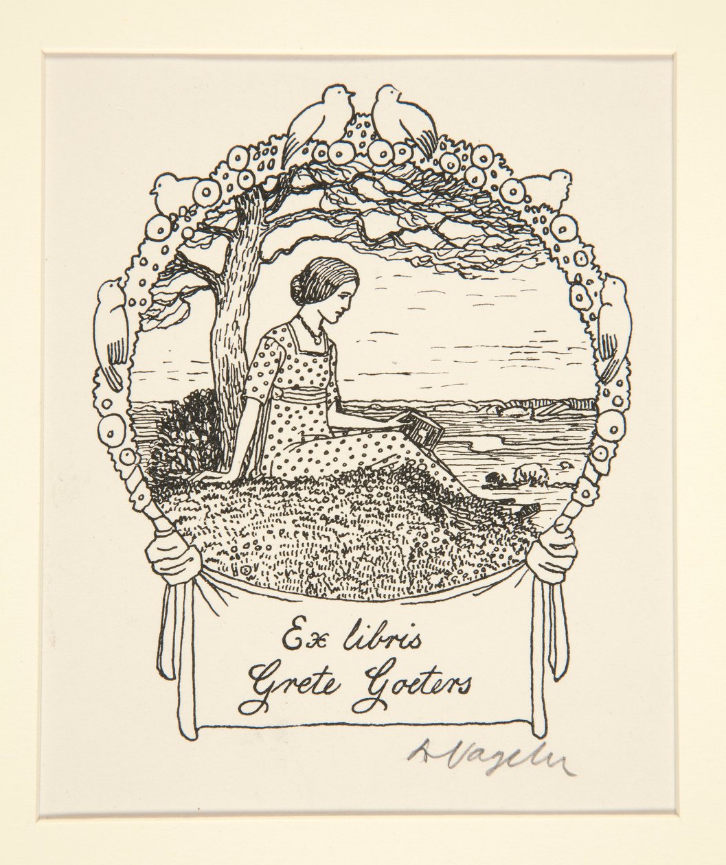 Boekplaten door Heinrich Vogeler