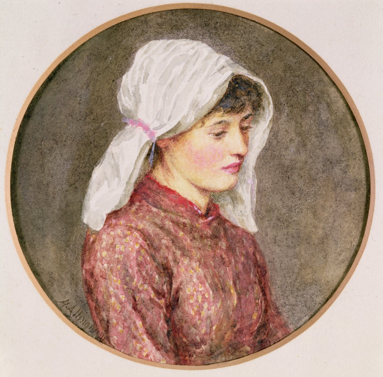 Rhoda door Helen Allingham