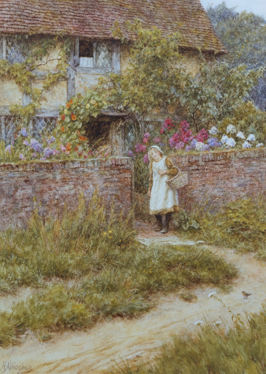 Bij Sandhills door Helen Allingham