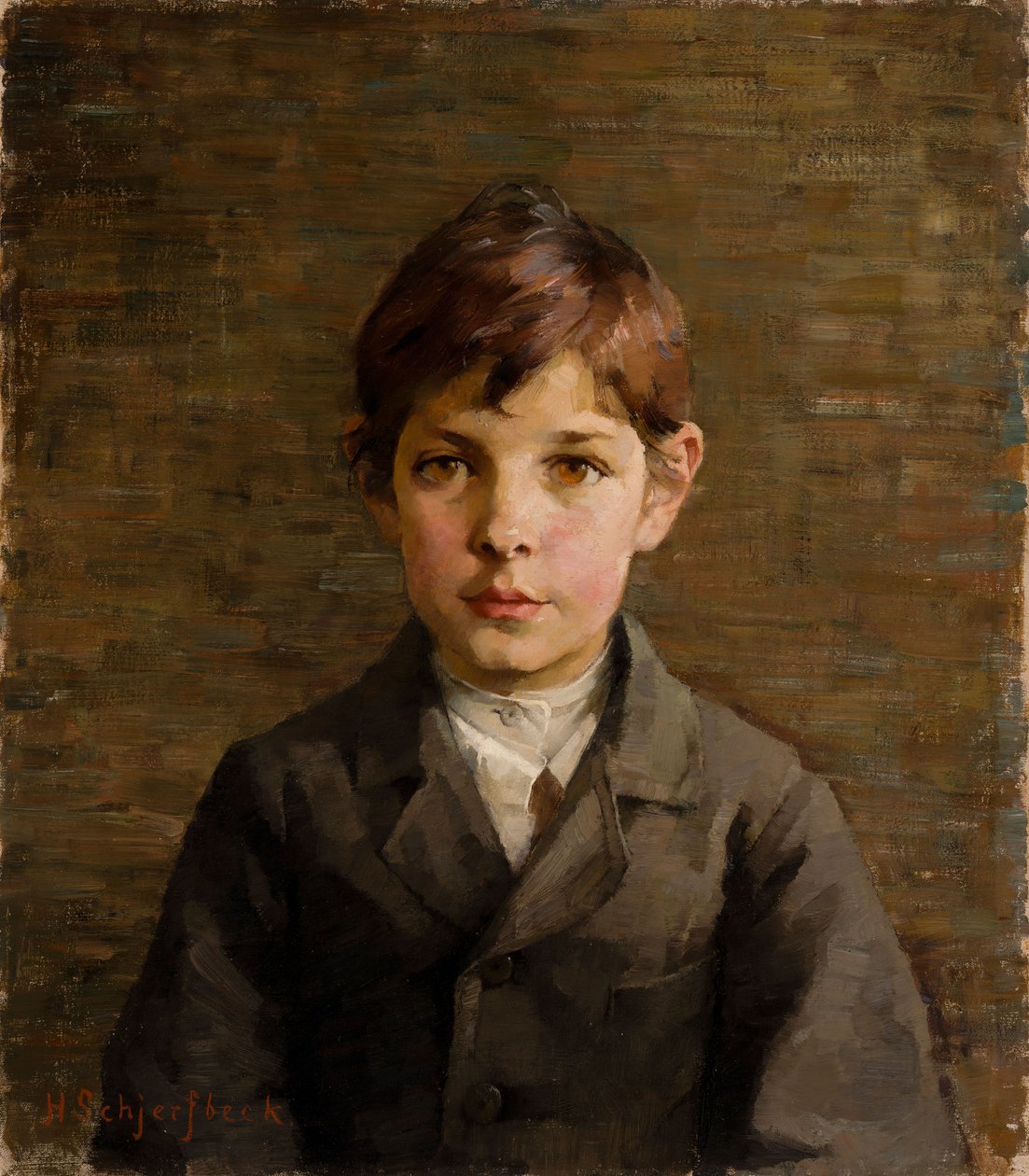 Jongen door Helene Schjerfbeck