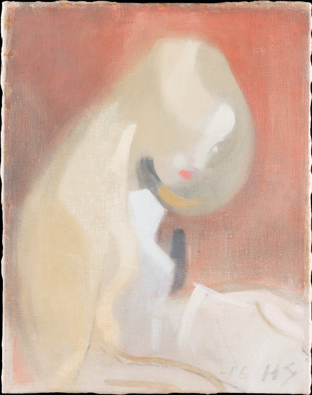 Mädchen mit blondem Haar door Helene Schjerfbeck
