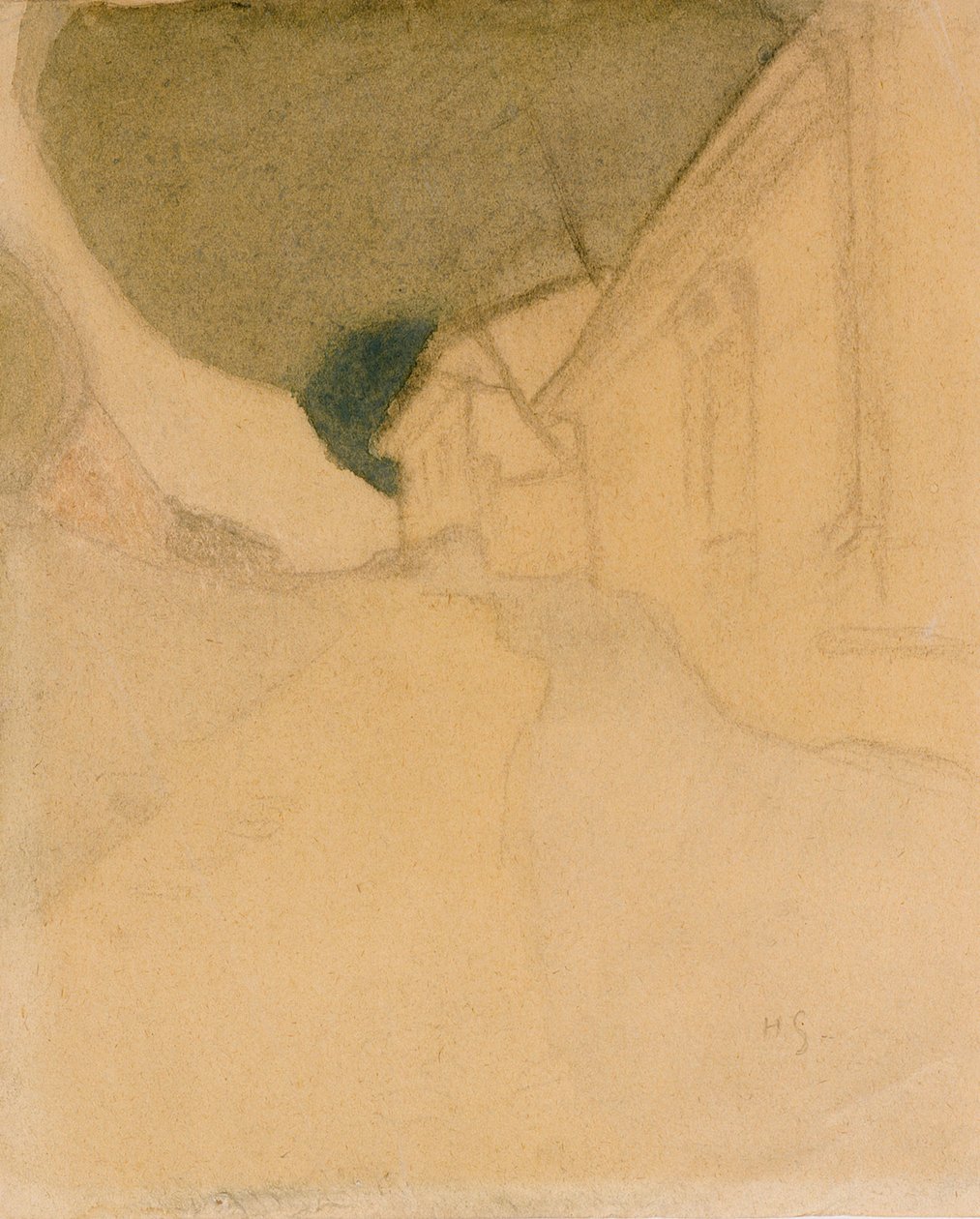 Kasteelsteeg, Tammisaari door Helene Schjerfbeck