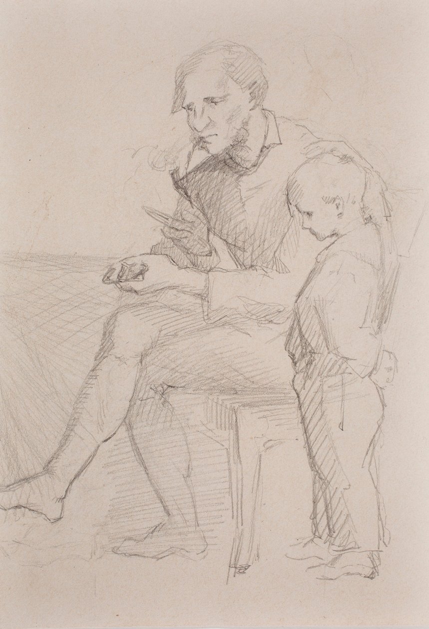 Zonder titel door Helene Schjerfbeck