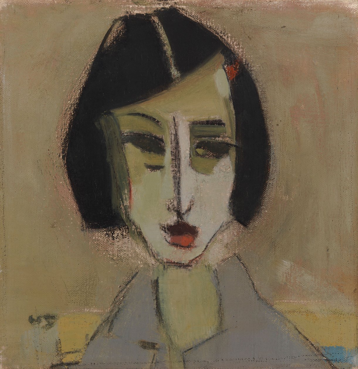 Zonder titel door Helene Schjerfbeck