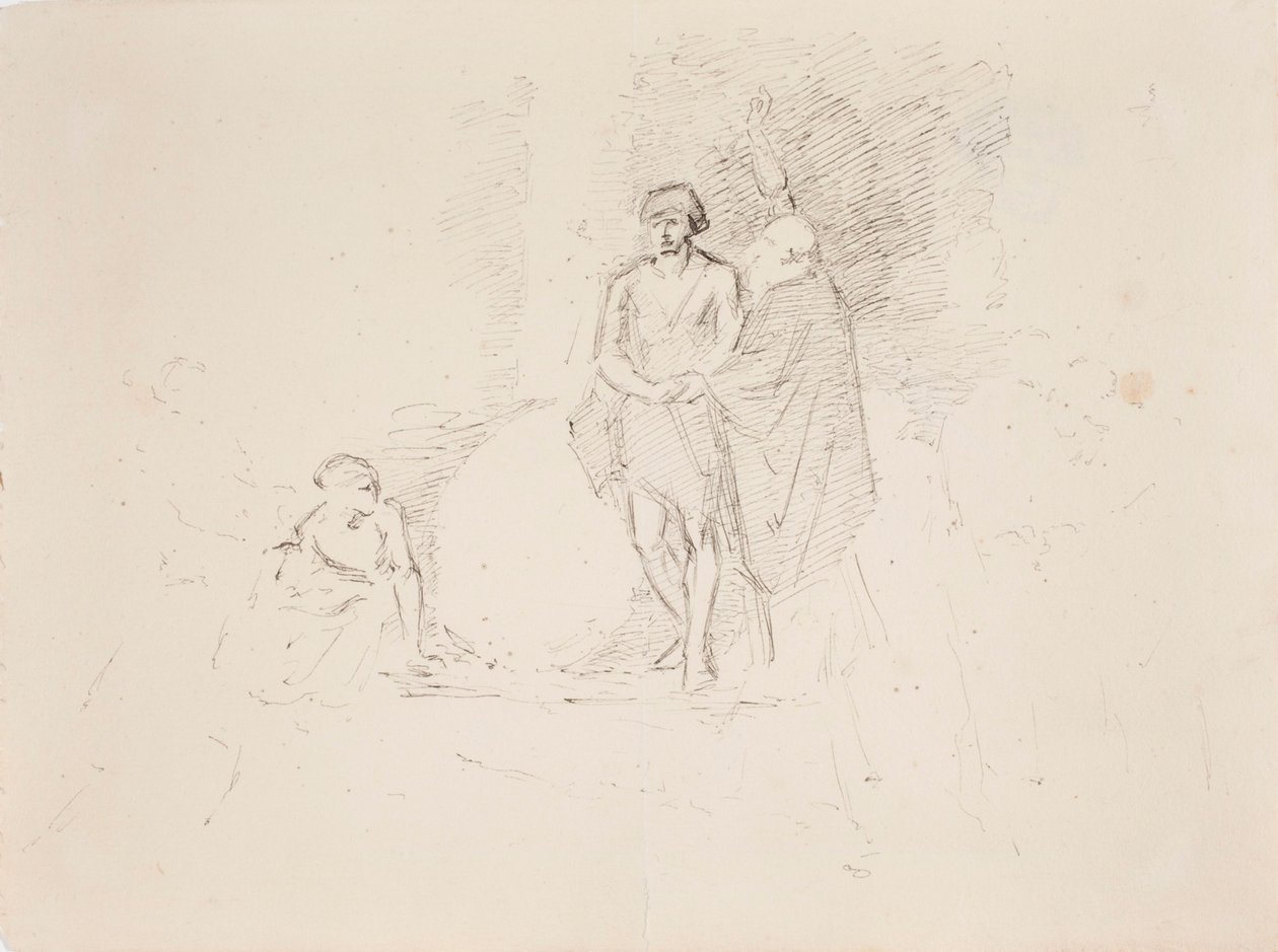 Zonder titel door Helene Schjerfbeck
