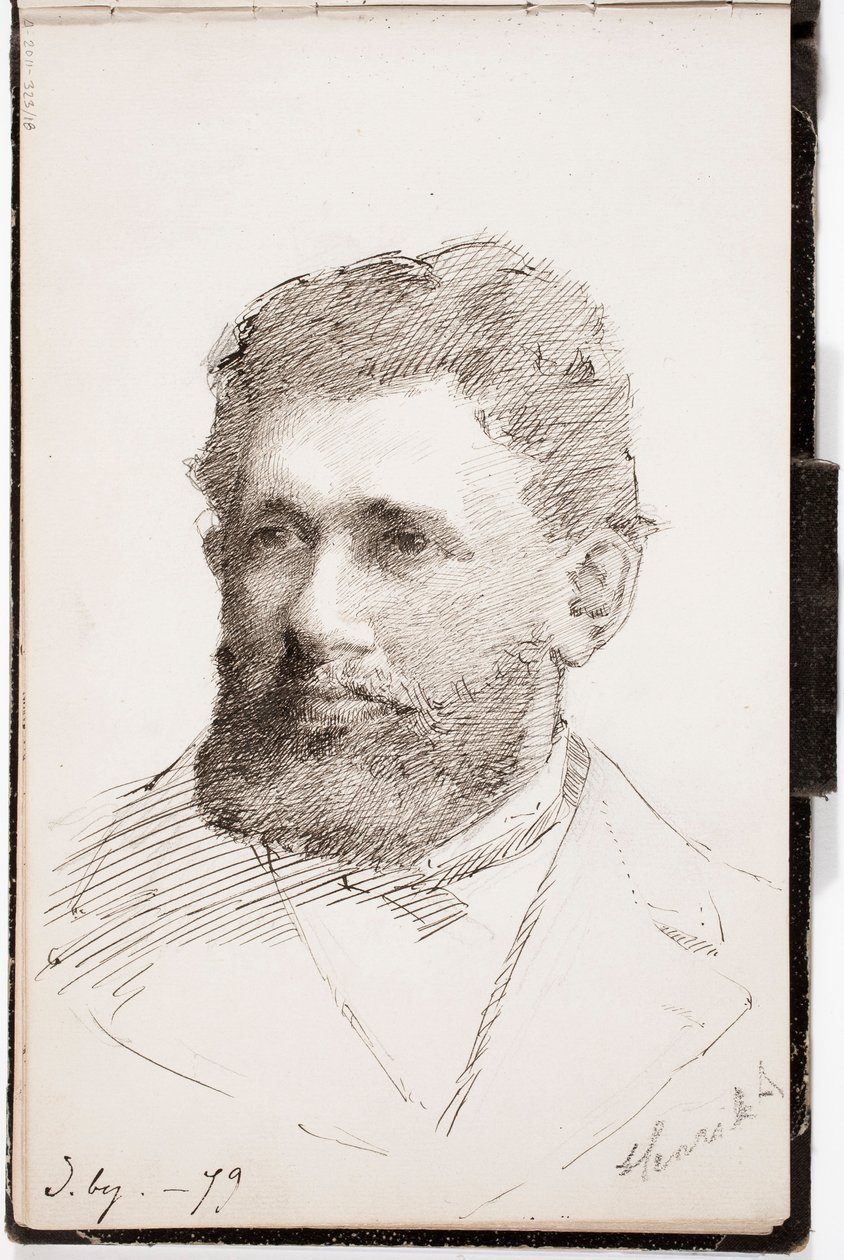 Zonder titel door Helene Schjerfbeck