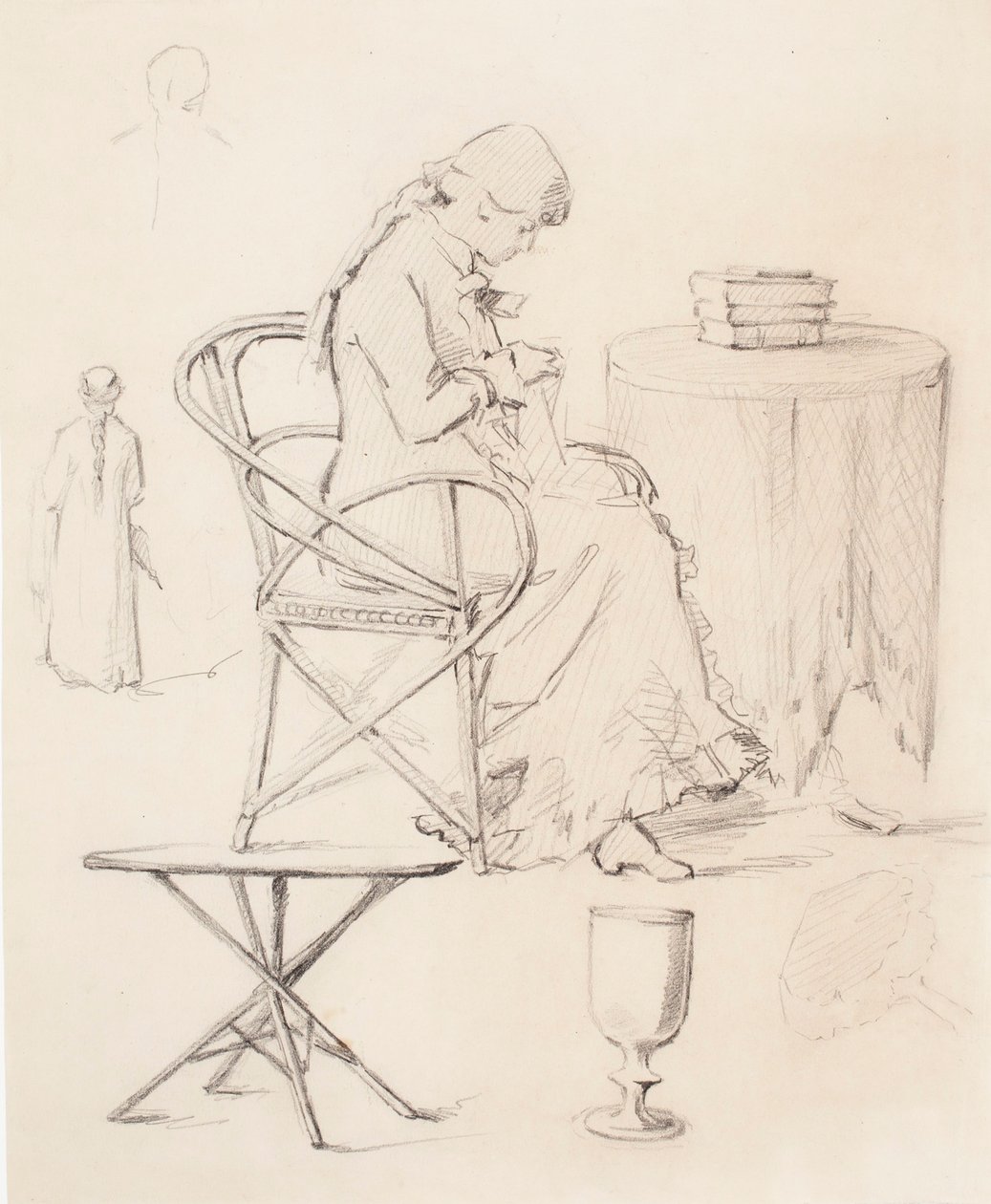 Zonder titel door Helene Schjerfbeck