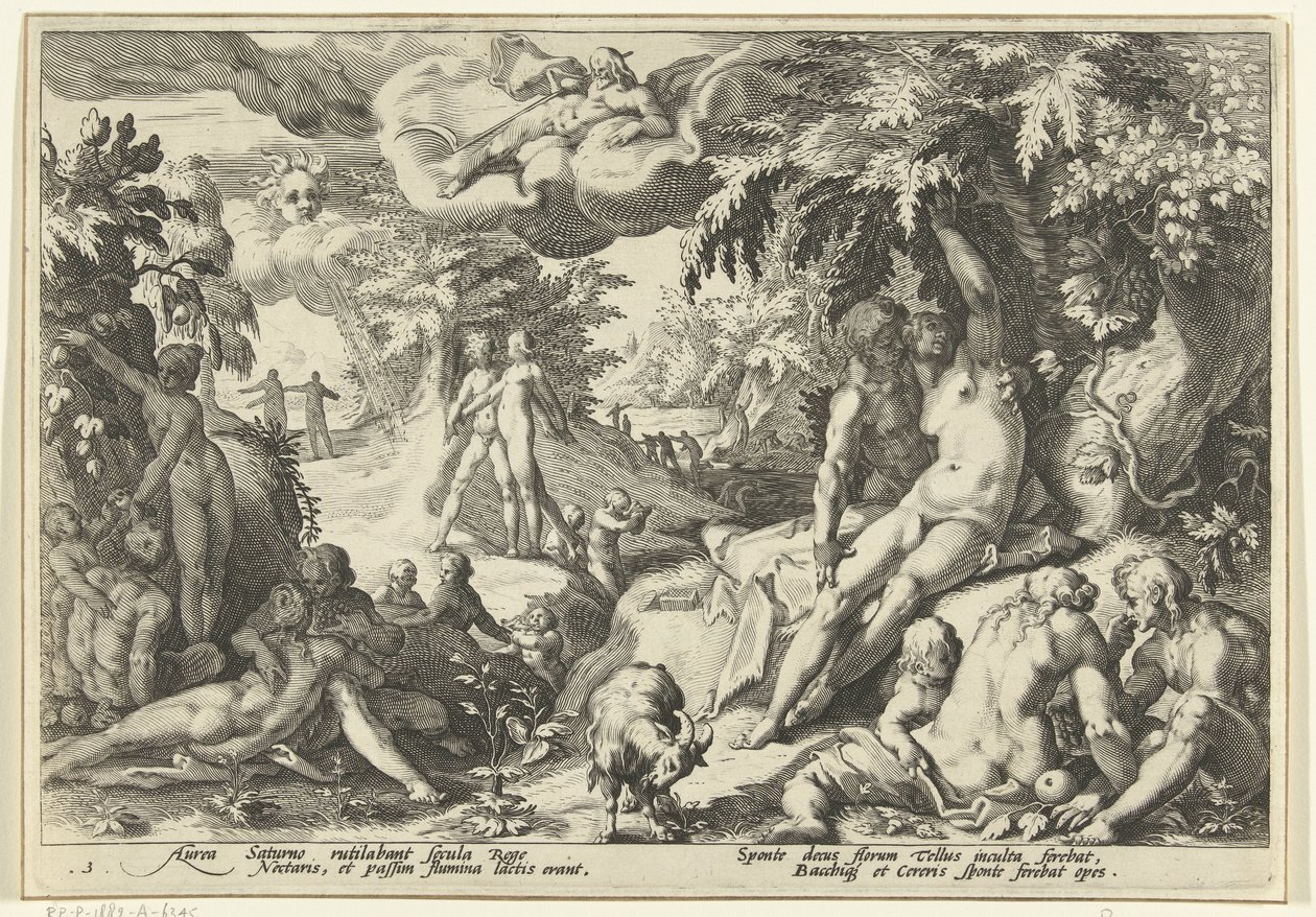 Gouden Eeuw door Hendrick Goltzius (workshop of)