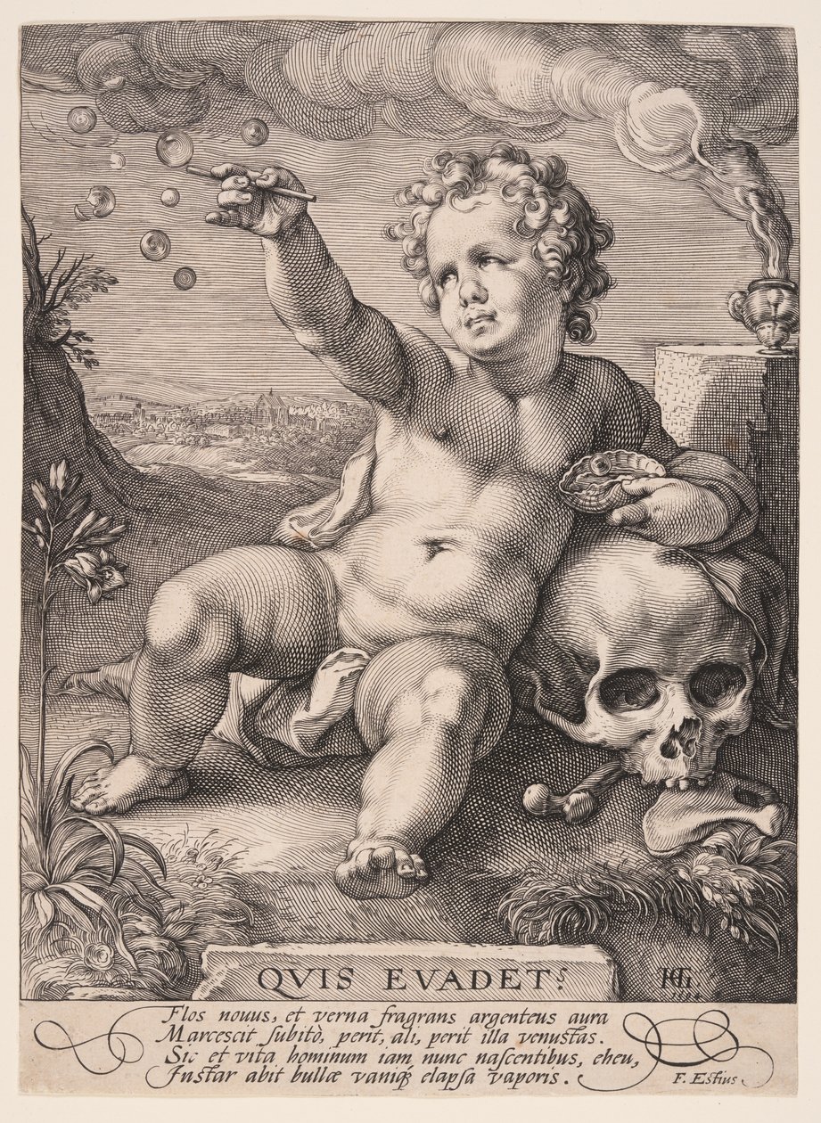 Allegorie van transcience 