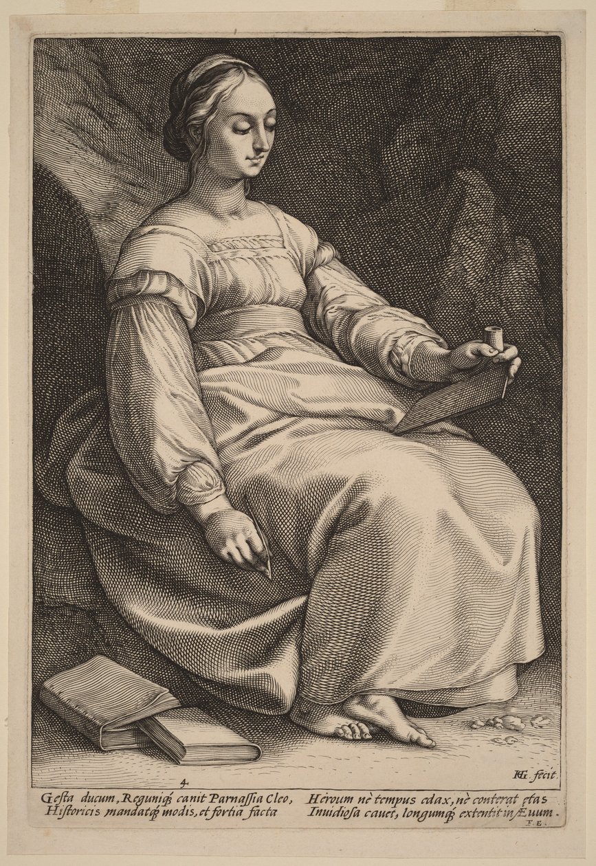 Geschiedenis door Hendrick Goltzius