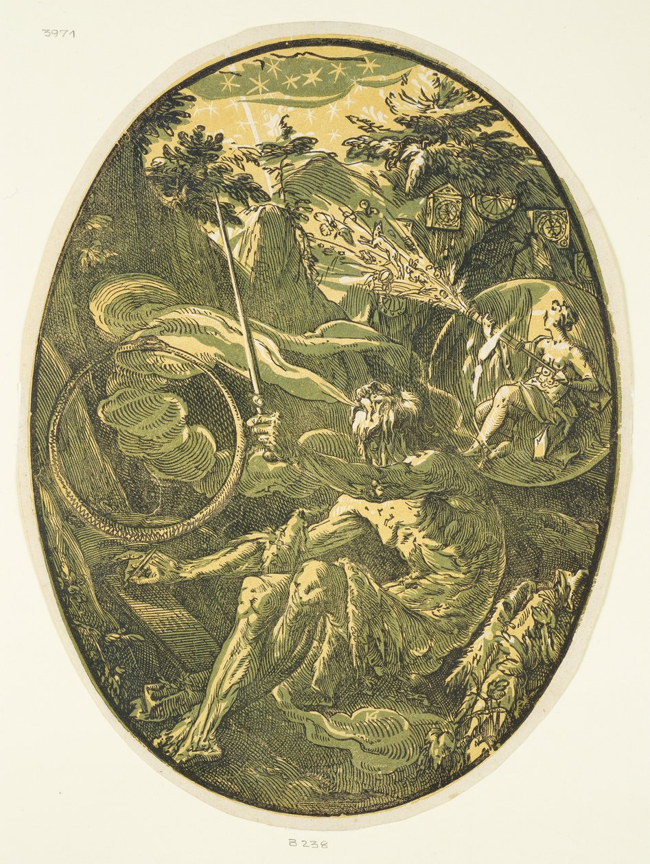 Demogorgon in de Grot van de Eeuwigheid, uit de serie 