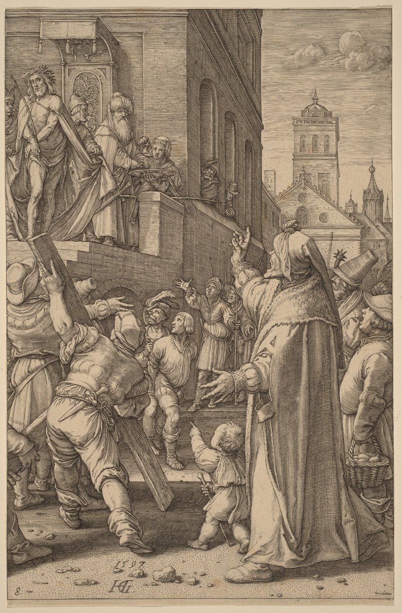 Zie, de Man door Hendrick Goltzius