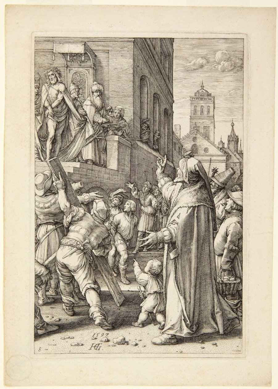Zie, de Man door Hendrick Goltzius