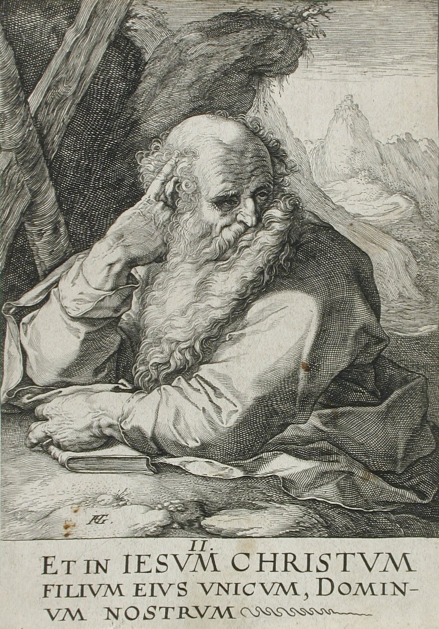 Sint-Andreas door Hendrick Goltzius