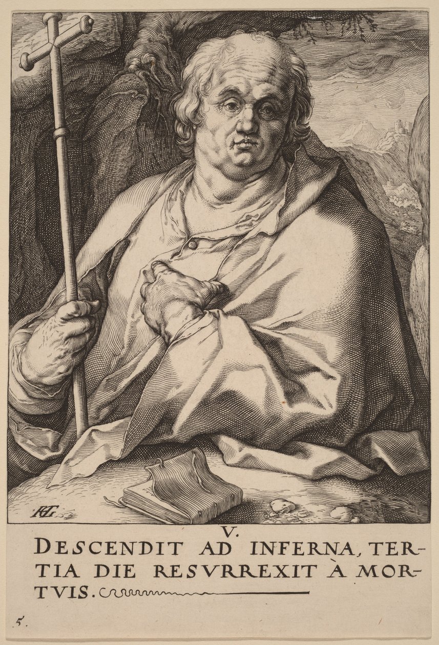 Sint-Filips door Hendrick Goltzius