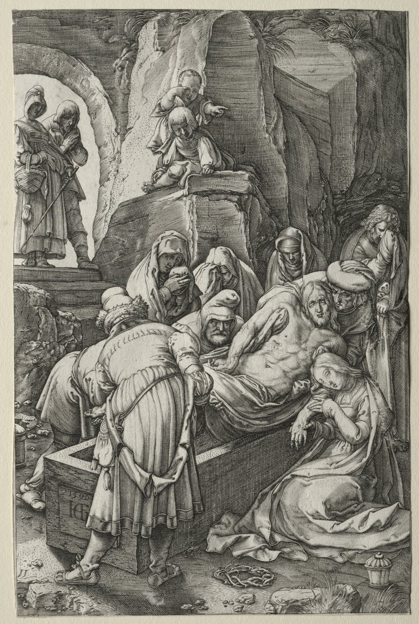 De Passie: De Graflegging door Hendrick Goltzius