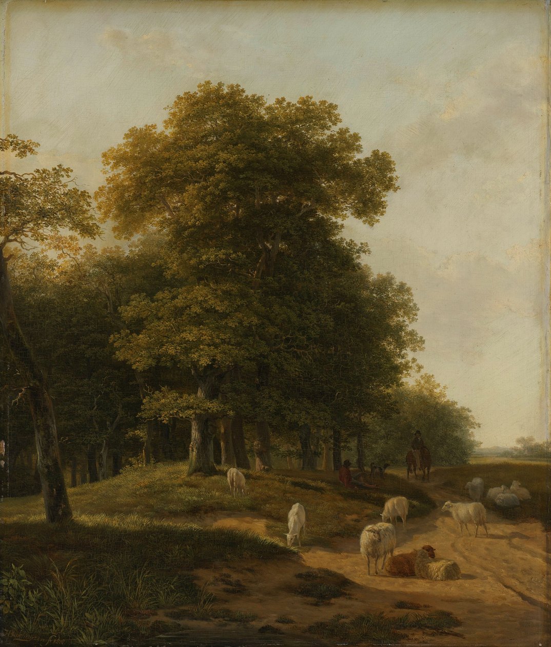 Gelder Landschap door Hendrick van de Sande Bakhuyzen
