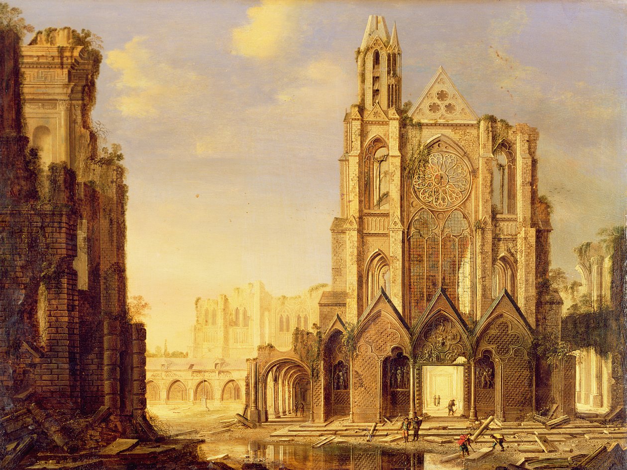 Onbekend beeld door Hendrik Frans de Cort