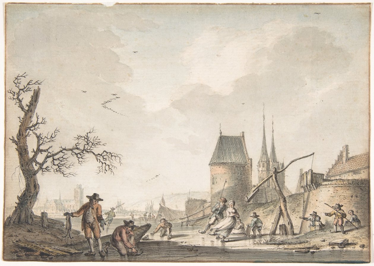 Januari door Hendrik Meijer