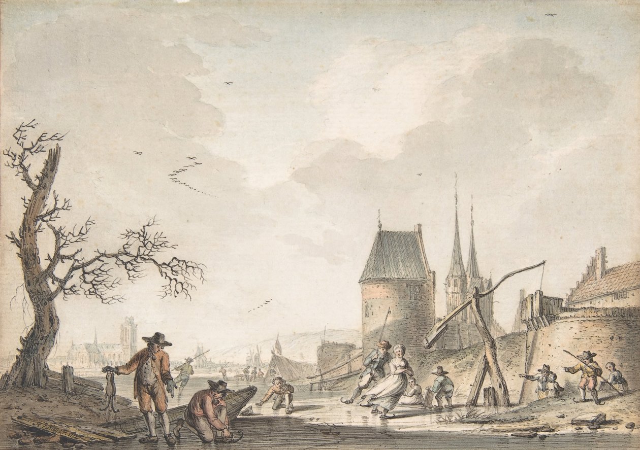 Januari door Hendrik Meijer