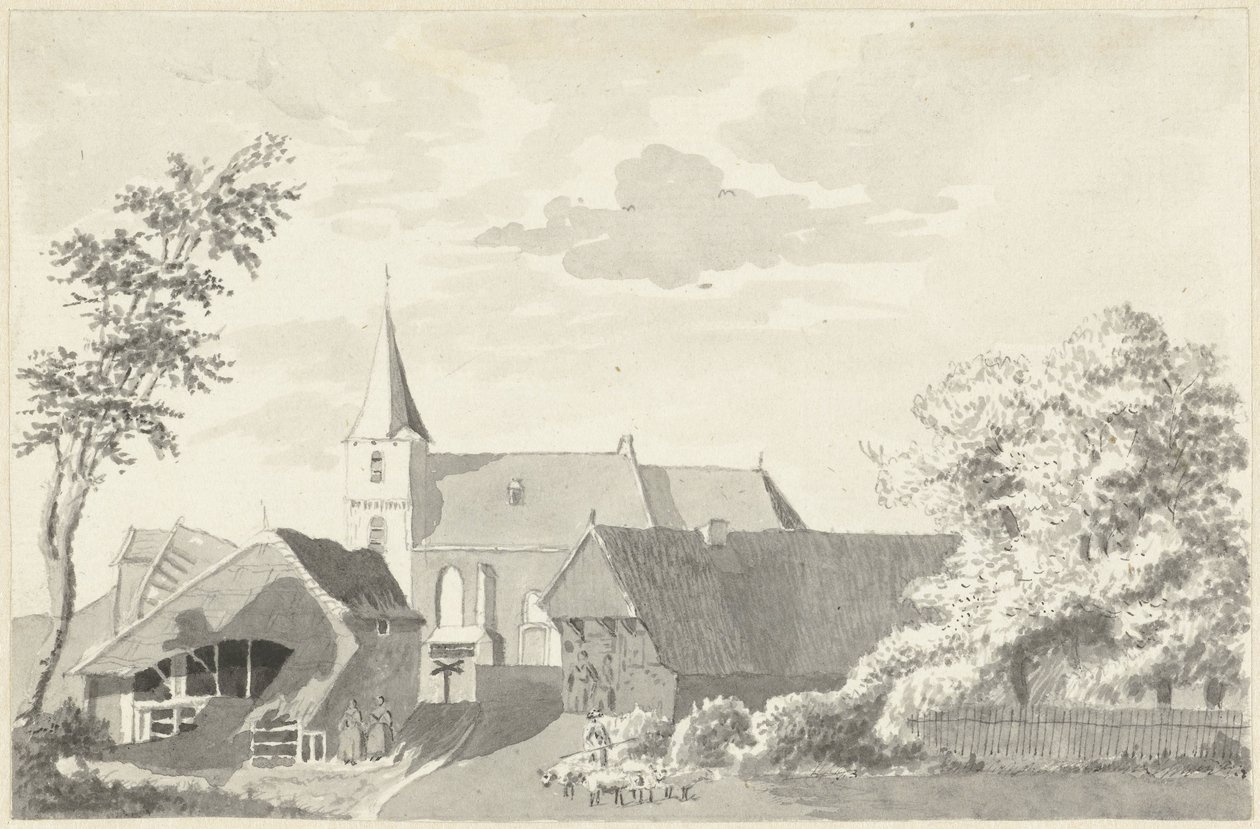 Dorp Etten bij Gendringen door Hendrik Tavenier