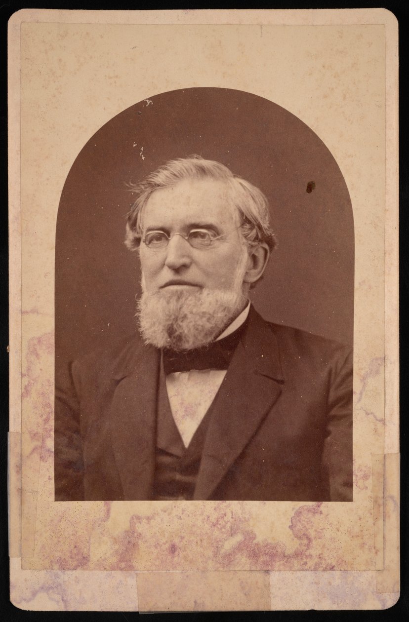 Portret van Joseph Cummings 1817-1890, voor 1890 door Hennigar and Gittings