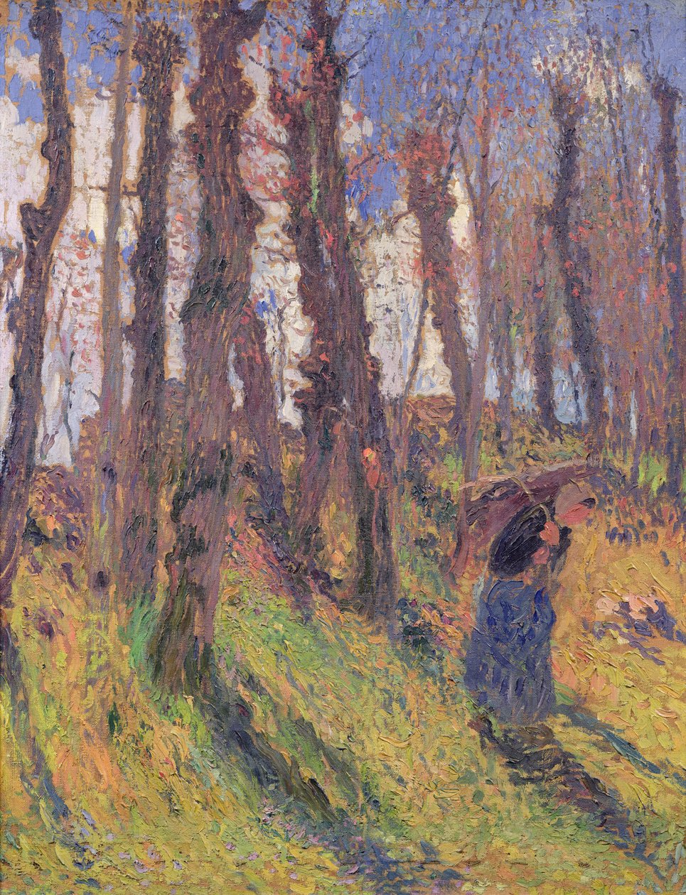 Winter, 1915 door Henri Martin