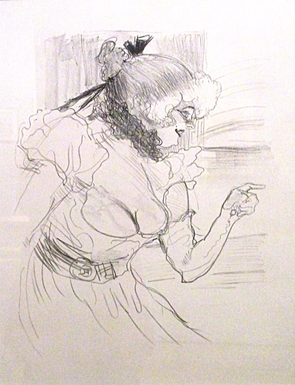 Bij de Ster door Henri de Toulouse Lautrec