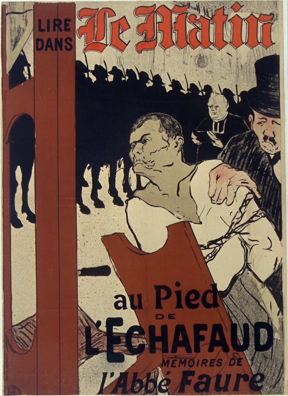 Affiche voor Le Matin door Henri de Toulouse Lautrec
