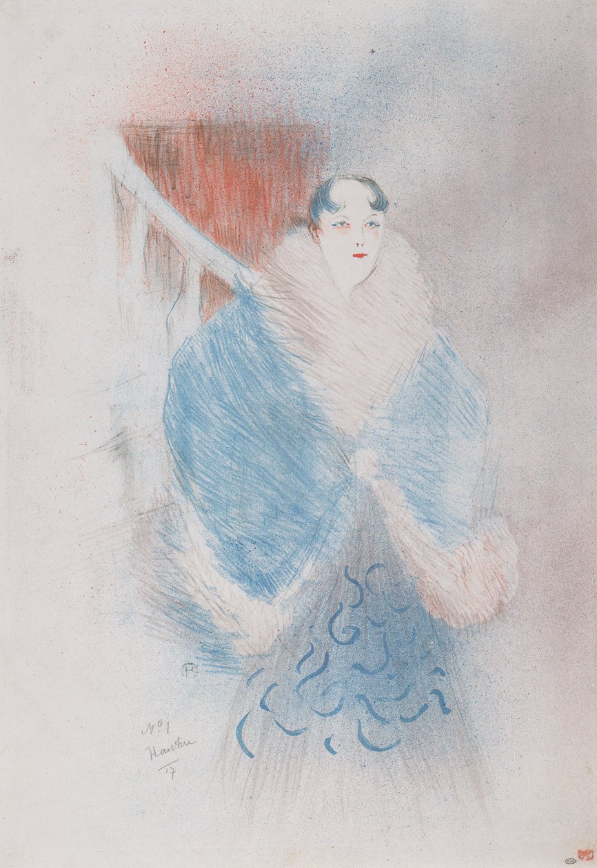 Esla, genaamd de Weense door Henri de Toulouse Lautrec