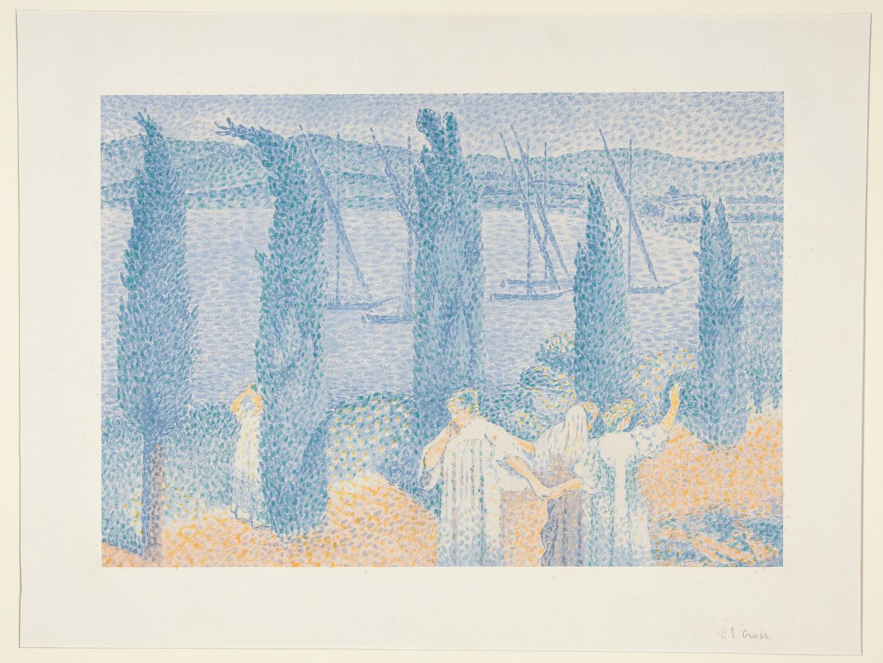 De wandeling door Henri-Edmond Cross
