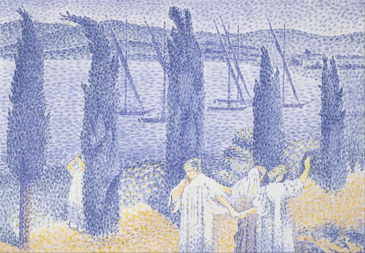 De Promenade door Henri-Edmond Cross