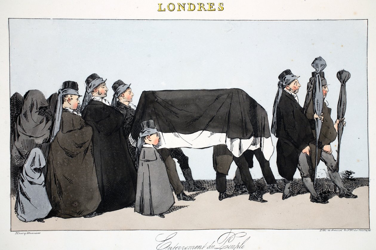 Enternement du Peuple, illustratie uit 