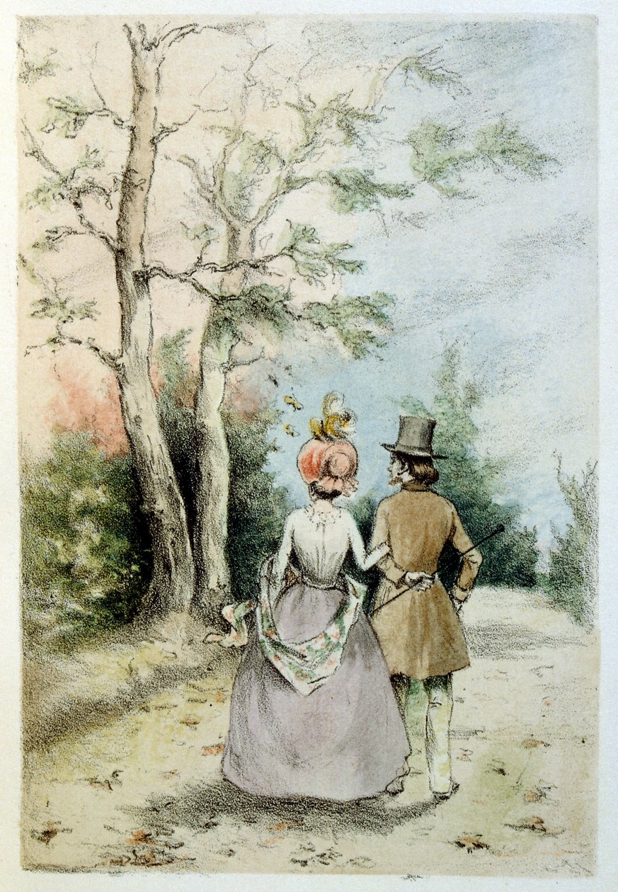 Illustratie door Henri Boutet, voor 