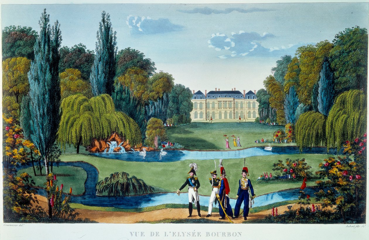 Zicht op het Palais de l