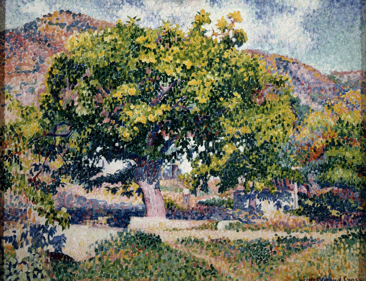 Dichtbij mijn huis, 1906 door Henri Edmond Cross