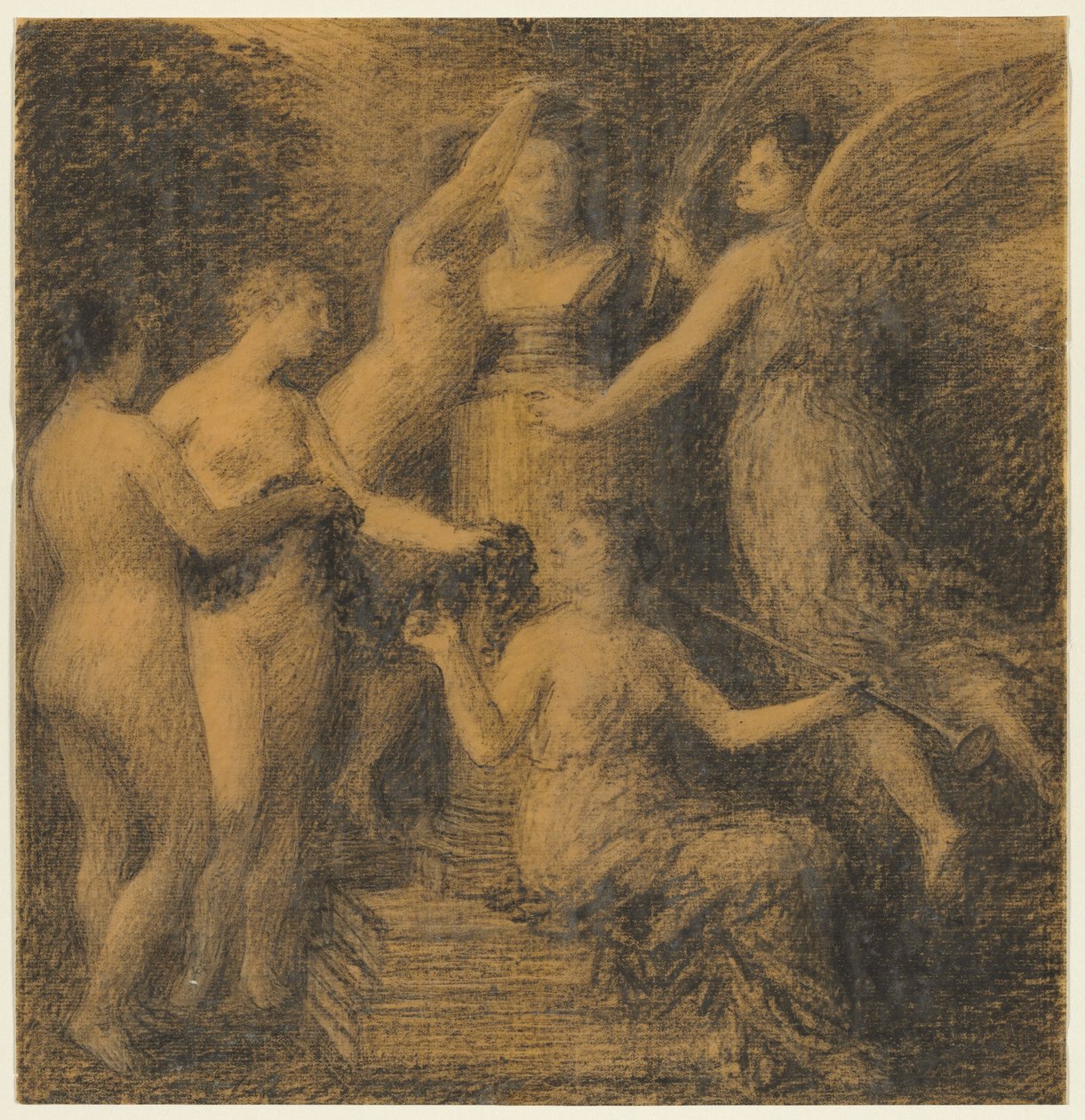 Hulde aan Rossini door Henri Fantin-Latour