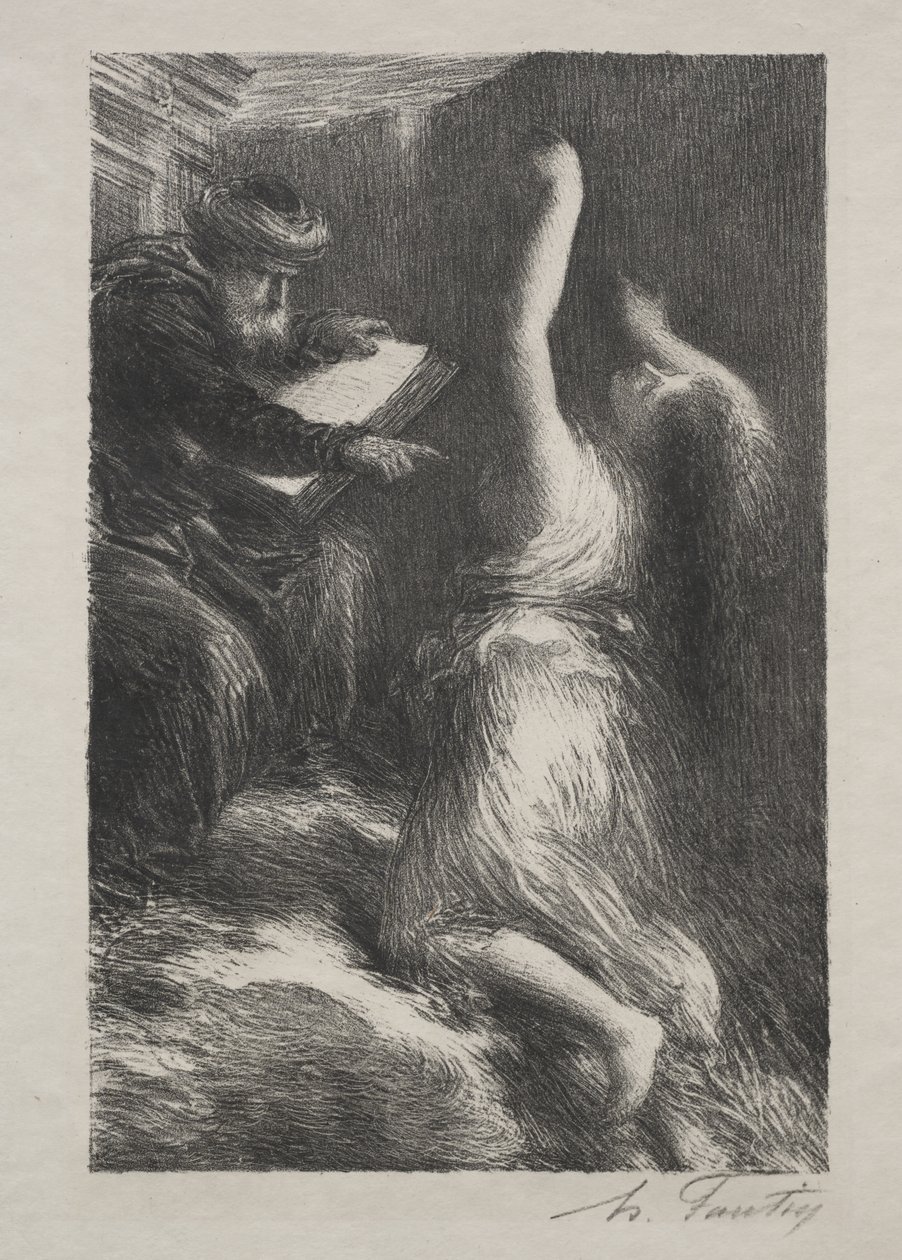 Parsifal, Act II: Oproeping van Kundry door Henri Fantin-Latour