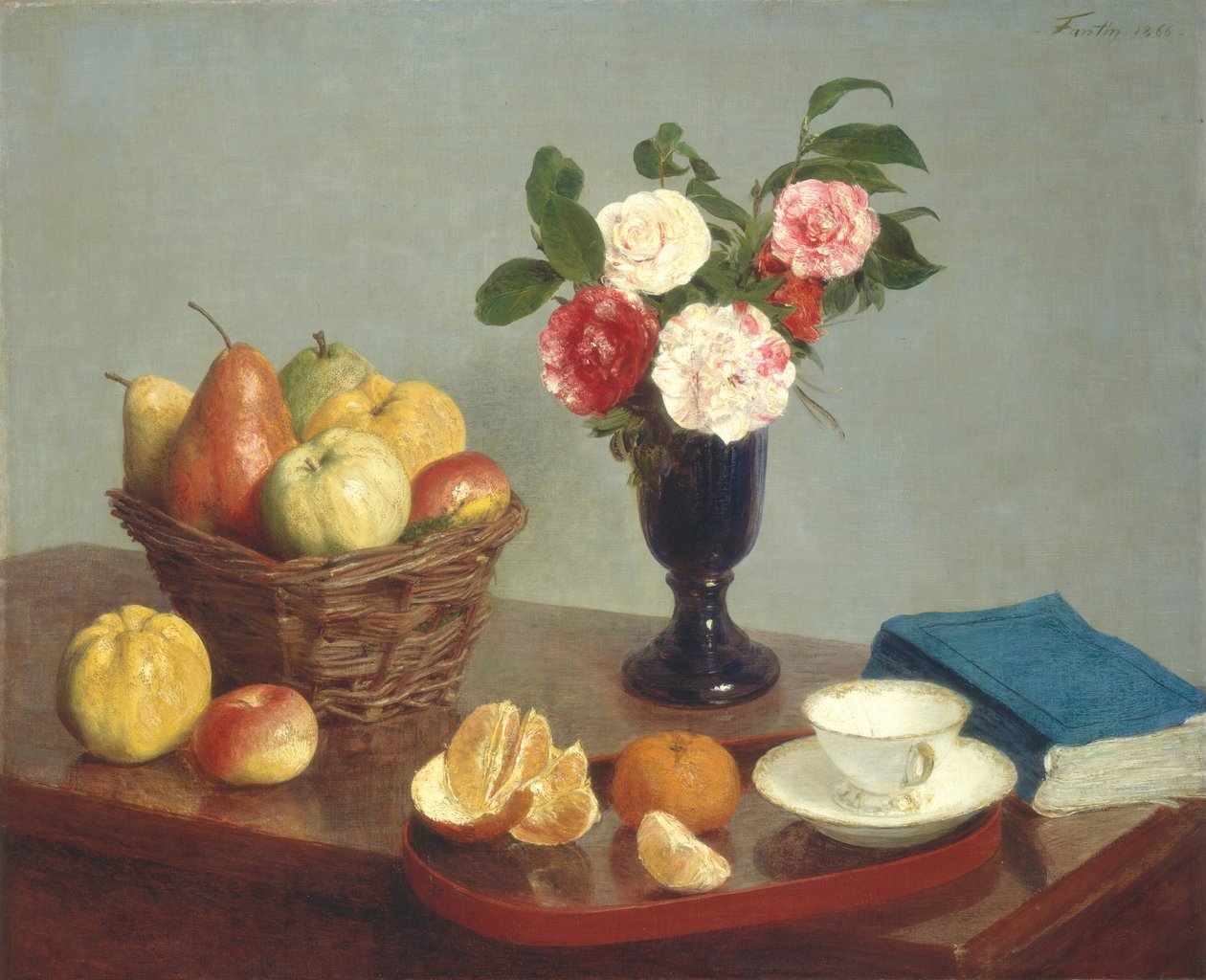 Stilleven door Henri Fantin-Latour