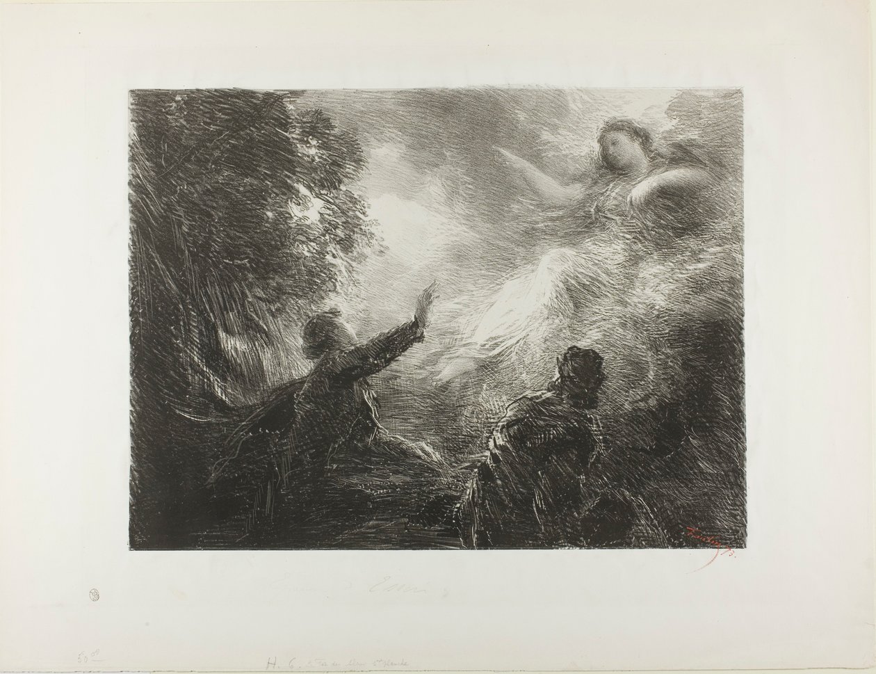 De fee van de Alpen door Henri Fantin-Latour