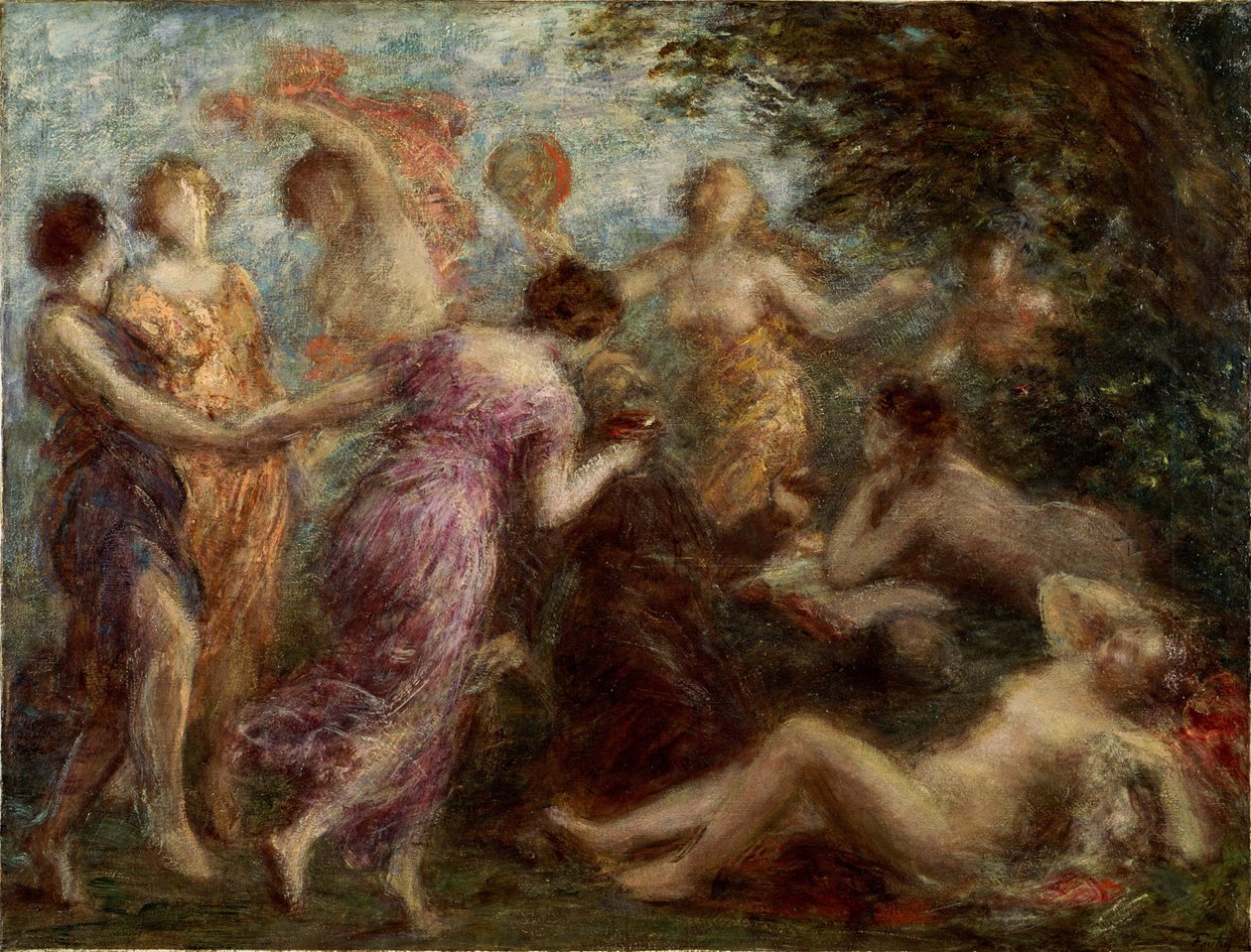 De verleiding van Sint Antonius door Henri Fantin-Latour