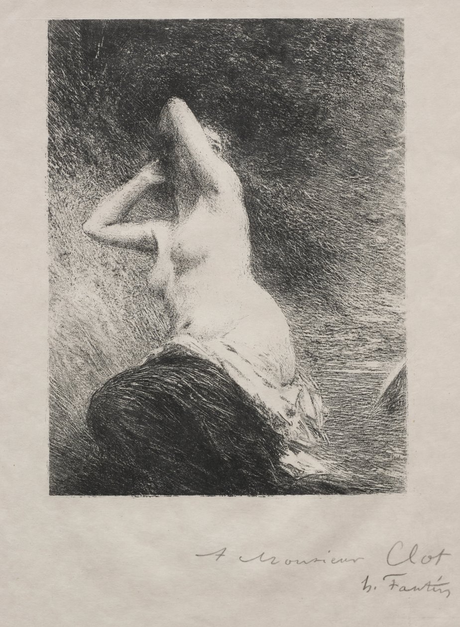 Ariadne door Ignace Henri Jean Fantin Latour