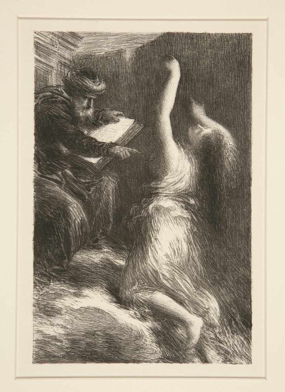 Parsifal: acte II, evocatie van Kundry door Ignace Henri Jean Fantin Latour