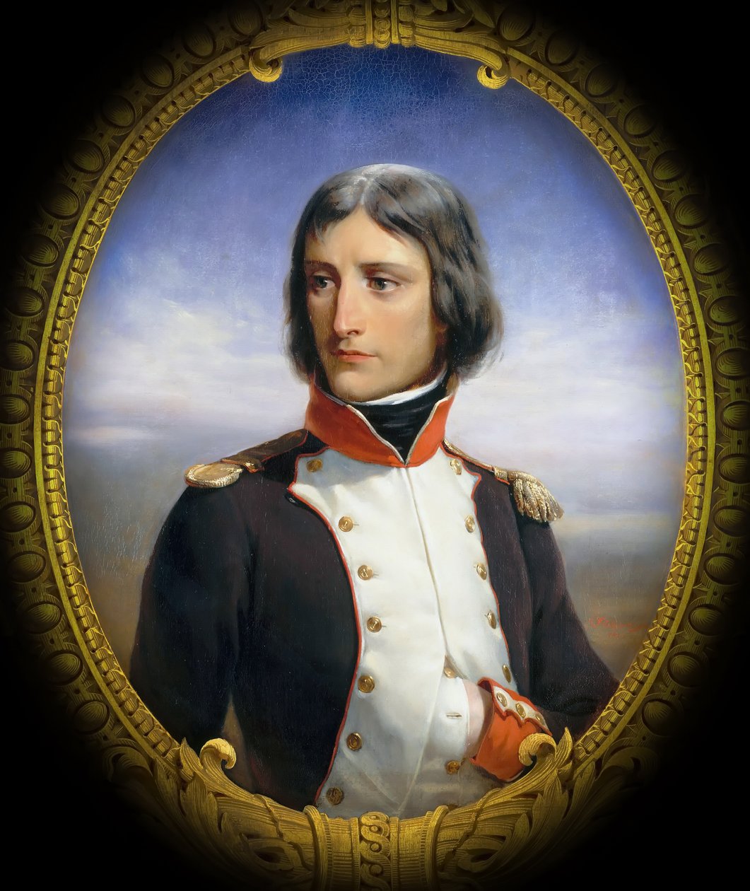 Napoleon Bonaparte als Luitenant-Kolonel van het 1e Bataljon Corsicaanse Republikeinse Vrijwilligers door Henri Felix Emmanuel Philippoteaux