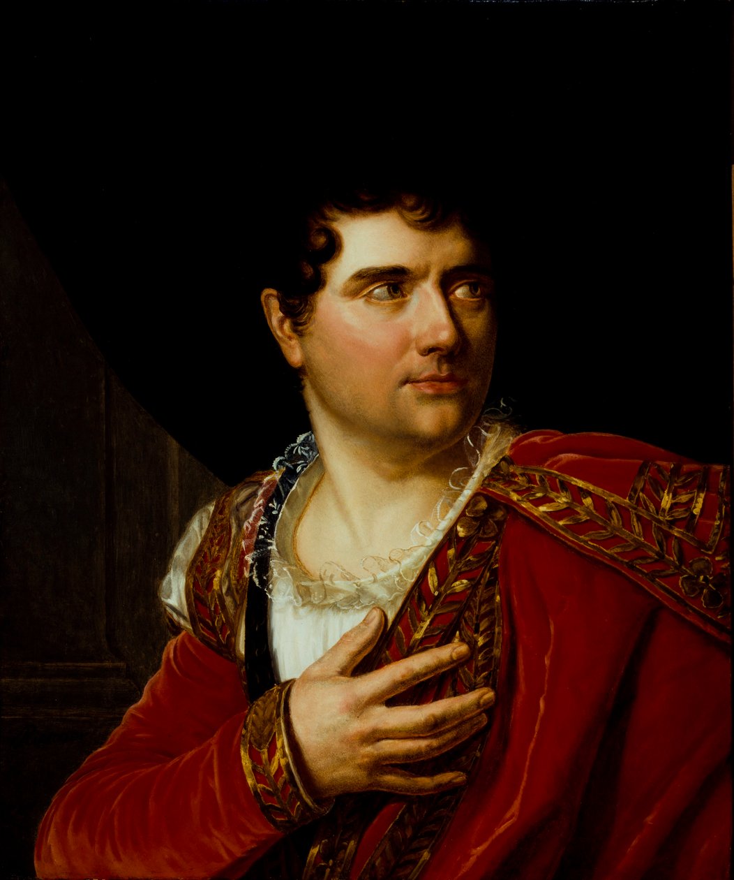 Portret van Jean-Baptiste-Sauveur Gavaudan 1772-1840, ca. 1799 door Henri Françoiss Riesener
