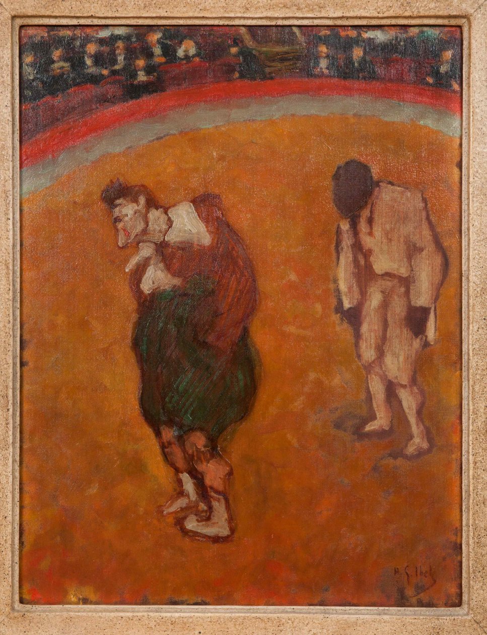 Footit en Chocolat, ca. 1895 door Henri Gabriel Ibels