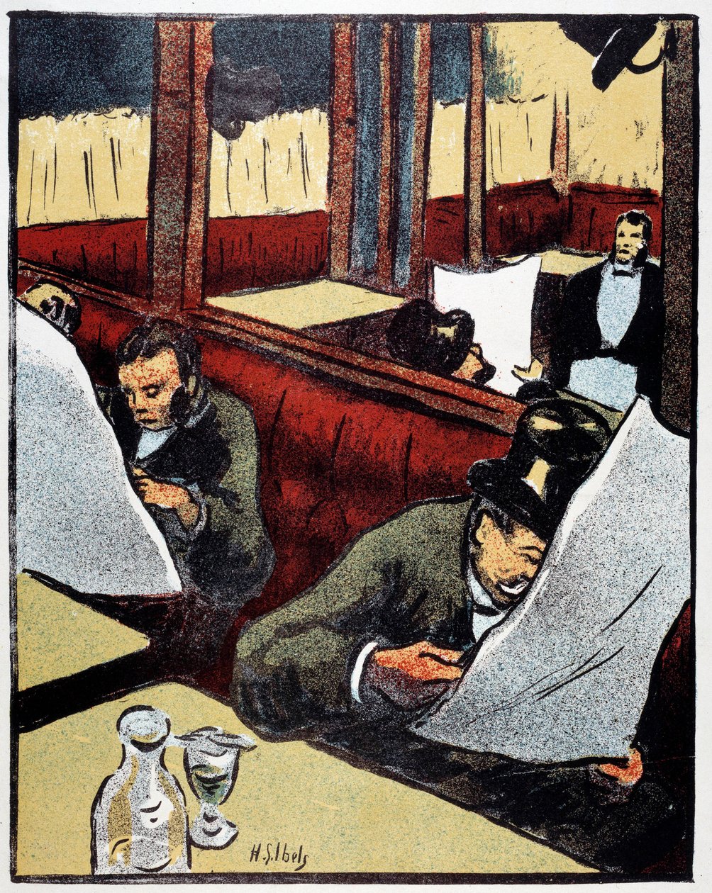 Onbekend beeld door Henri Gabriel Ibels