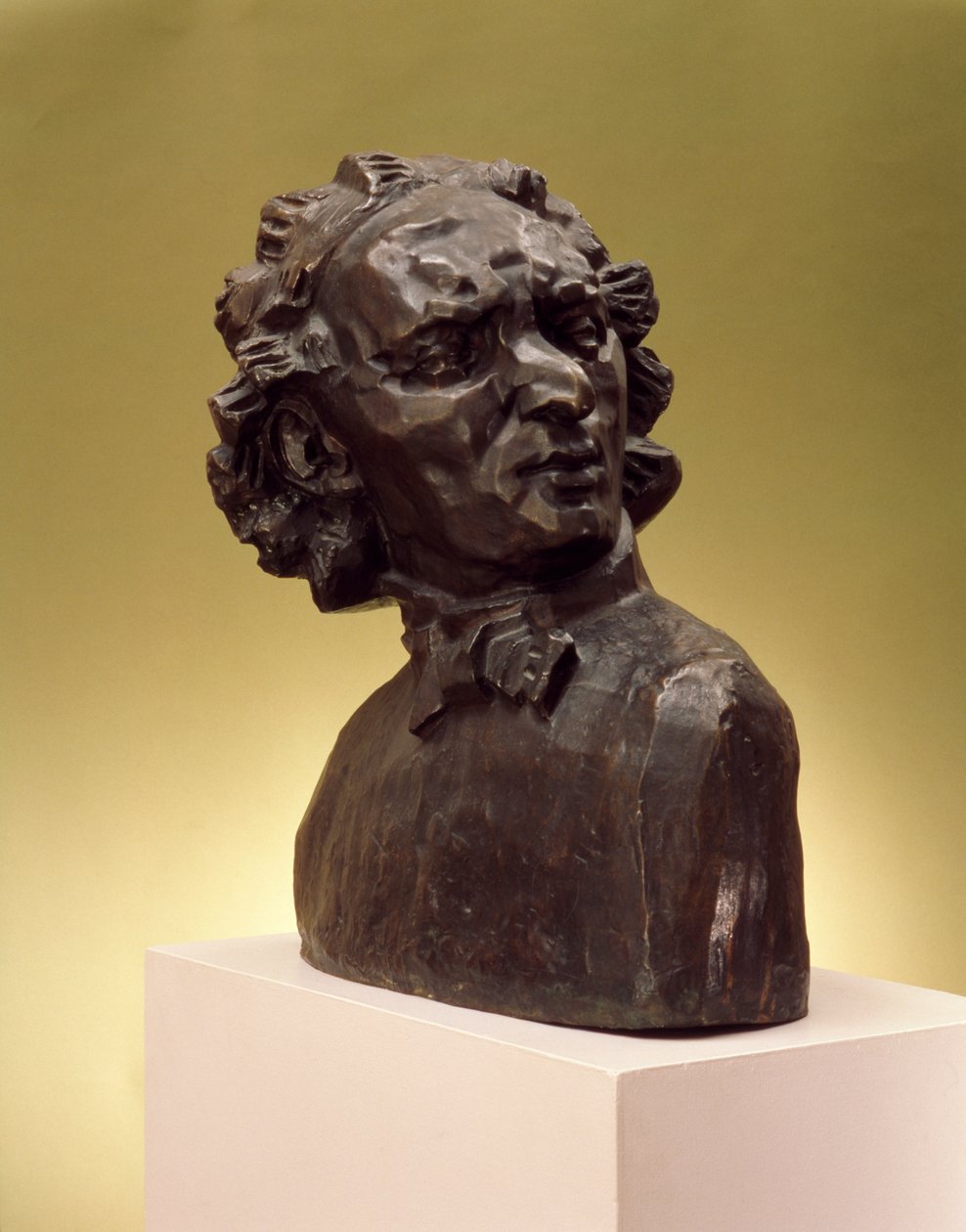 Alfred Wolmark door Henri Gaudier Brzeska